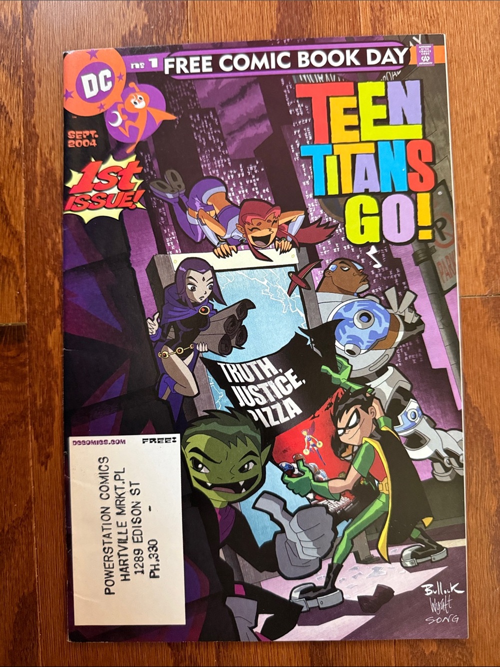 Teen Titans Go #1 Free Comic Book Day 2004 Second Printing DC Comics